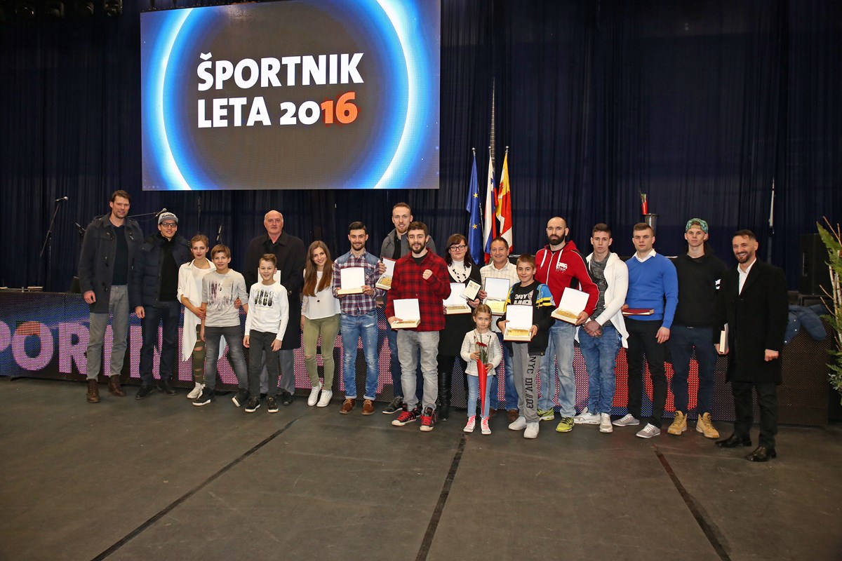 Športniki leta 2016 v občinah Sevnica, Novo mesto, Mirna in Trebnje