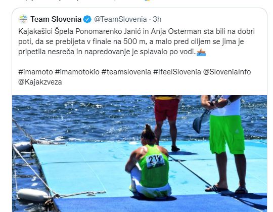 Kakšna smola, šli po medaljo, Slovenki pristali v vodi!