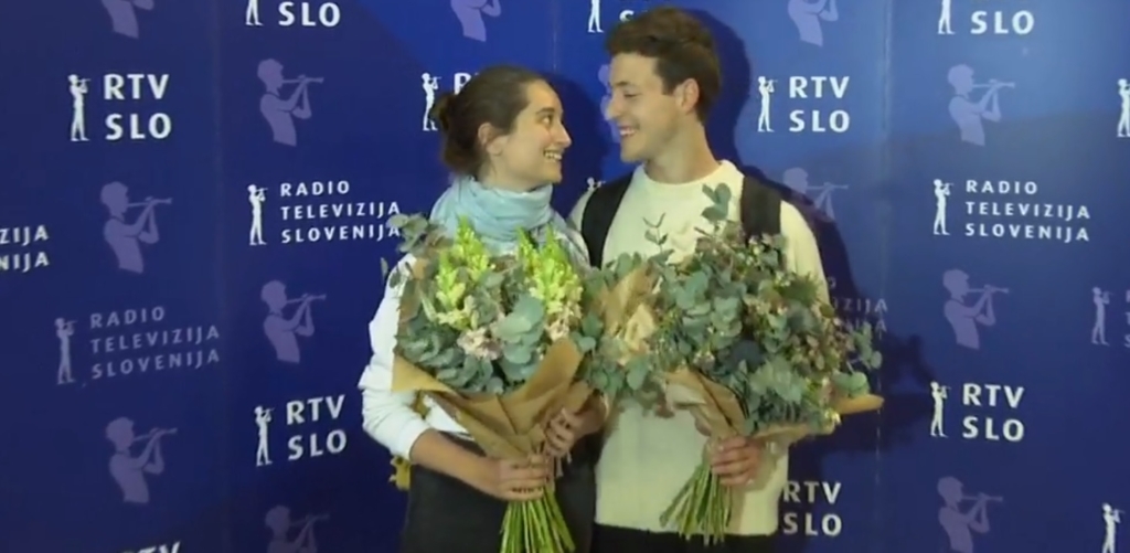 VIDEO: Zala in Gašper sta v domovini! To pa so prizori