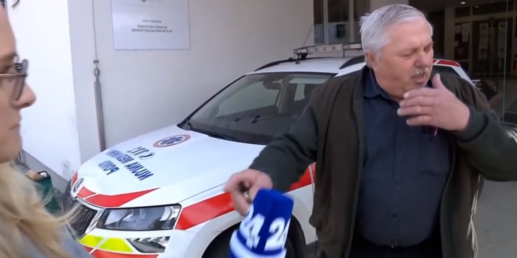 Med reportažo z Dolenjske gospod začel kašljati: Ni to virus, ni to virus #VIDEO