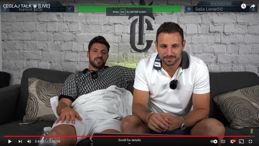 VIDEO: Brata Čeglaj sta se ga napila med prenosom! Poglejte, kaj sta razkrila o sanjskem Blažu