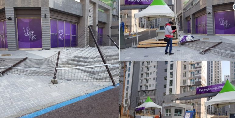V Koreji odpihnilo tudi ženski slalom