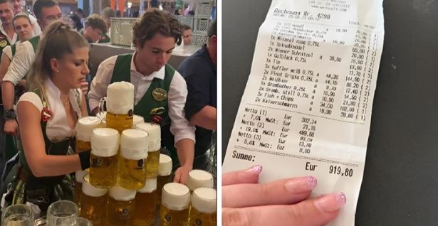 1,4 milijona ogledov: Druščino na Oktoberfestu presenetila višina računa