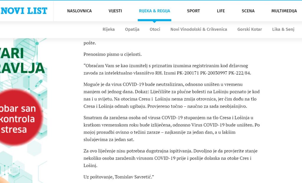 Je to možno? Koronavirus na priljubljeni destinaciji slovenskih turistov ne more preživeti več kot 24 ur