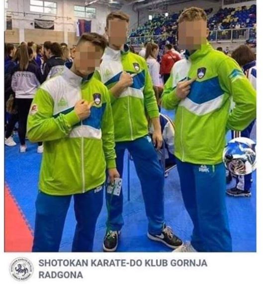 Mladi reprezentanti kazali sredinec slovenskem grbu, kazen bo huda