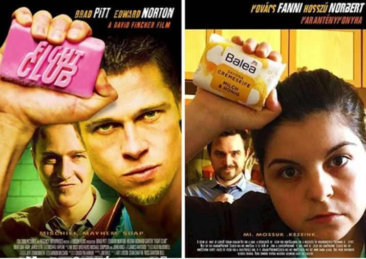 FOTO: Par se je dolgočasil v karanteni, zato sta začela poustvarjati prizore iz filmskih uspešnic
