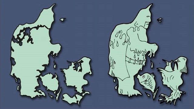 FOTO: Nemec je pokazal, na kar ga spominja oblika evropskih držav! Poglejte, kaj si misli o Sloveniji
