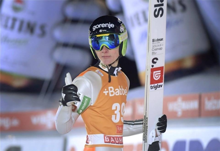V Vikersundu najboljša trojica Lindvik, Kraft in Domen Prevc