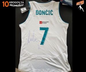 Tudi Luka Dončić na pomoč trebanjskim dobrodelnežem!