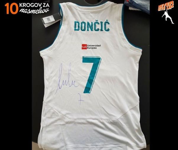 Tudi Luka Dončić na pomoč trebanjskim dobrodelnežem!