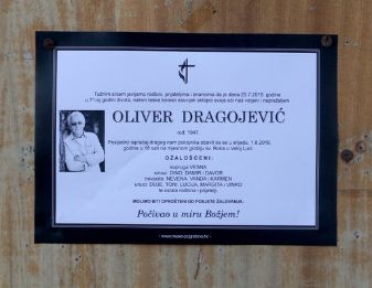 "Za vedno zapisan v zgodovino malega "mista", ki si ga Ti naredil velikega!"