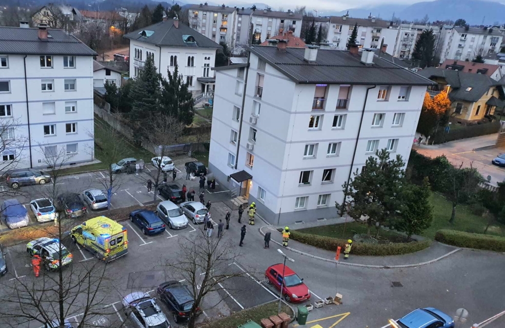 Kranj stresla močna eksplozija plina