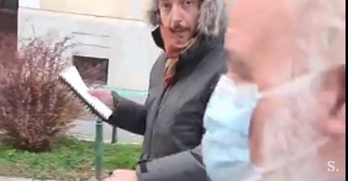 Raper Zlatko in njegov prijatelj sredi ceste nad Milana Kreka!