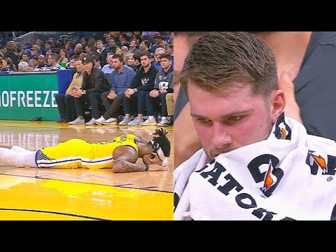 Dončić spet pisal zgodovino, potem je bil udeležen v grozljivem prizoru #VIDEO