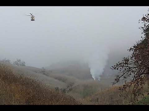 To je posnetek Bryantovega helikopterja tik pred strmoglavljenjem, našli vseh devet trupel #VIDEO