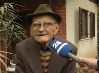 VIDEO: Pri 95-ih letih bi Joža še vedno seksal