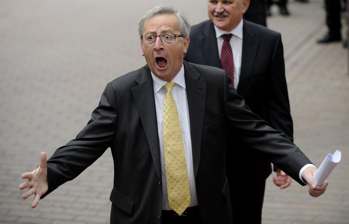Nagajivi Jean-Claude Juncker 