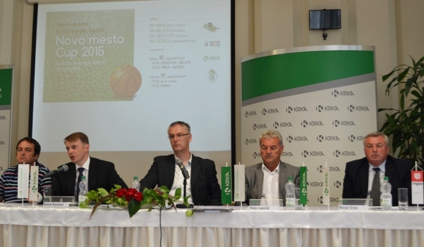 V KK Krka objavili sodelovanje s Matjažem Smodišem in Simonom Petrovom