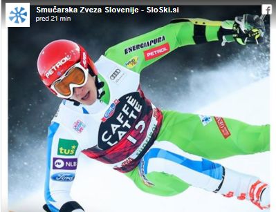 Kranjec z zmago na veleslalomu do rdeče majice