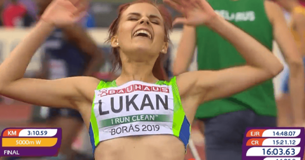 VIDEO: Šentjernejčanka zlata na mladinskem atletskem EP na 5000 m