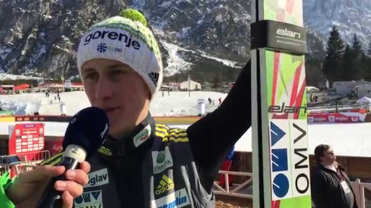 Kraftu druga tekma v Sapporu, Peter Prevc tik pod stopničkami