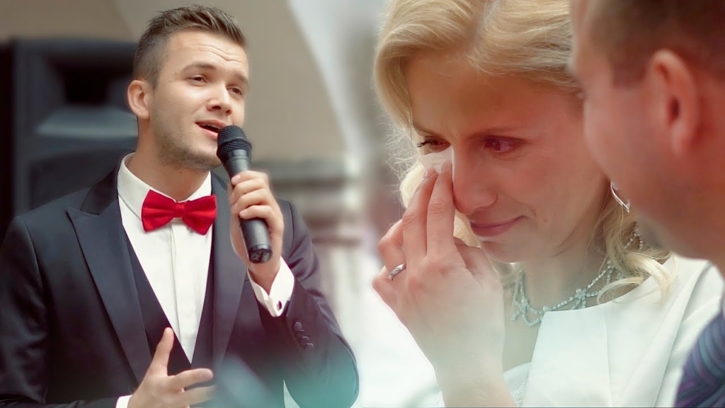 VIDEO: Prizori s poroke, ob katerih boste jokali, kot je nevesta! Luka Basi poskrbel za presenečenje