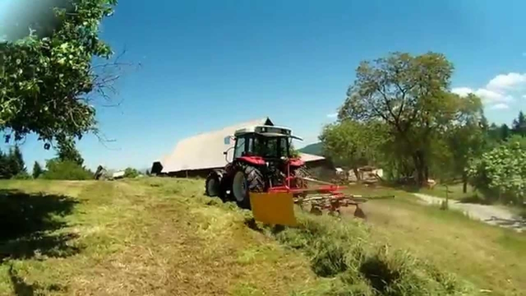 Usodna košnja, odpljal ga je helikopter