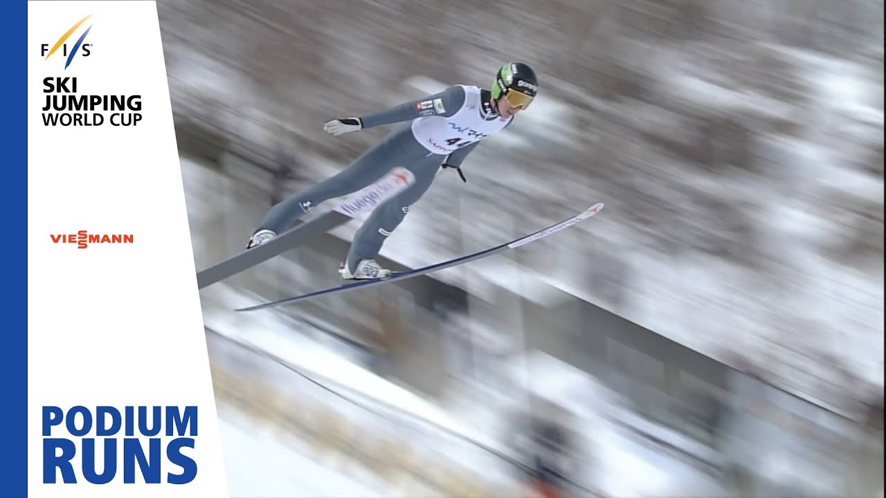 Kobayashi zmagal tudi v Trondheimu, Zajc tik pod zmagovalnim odrom