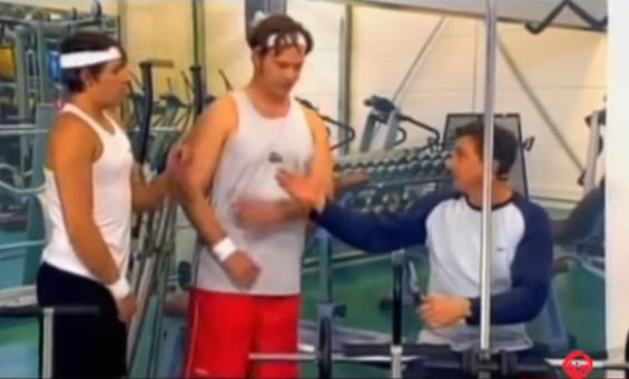 VIDEO: Borut Pahor v fitnesu