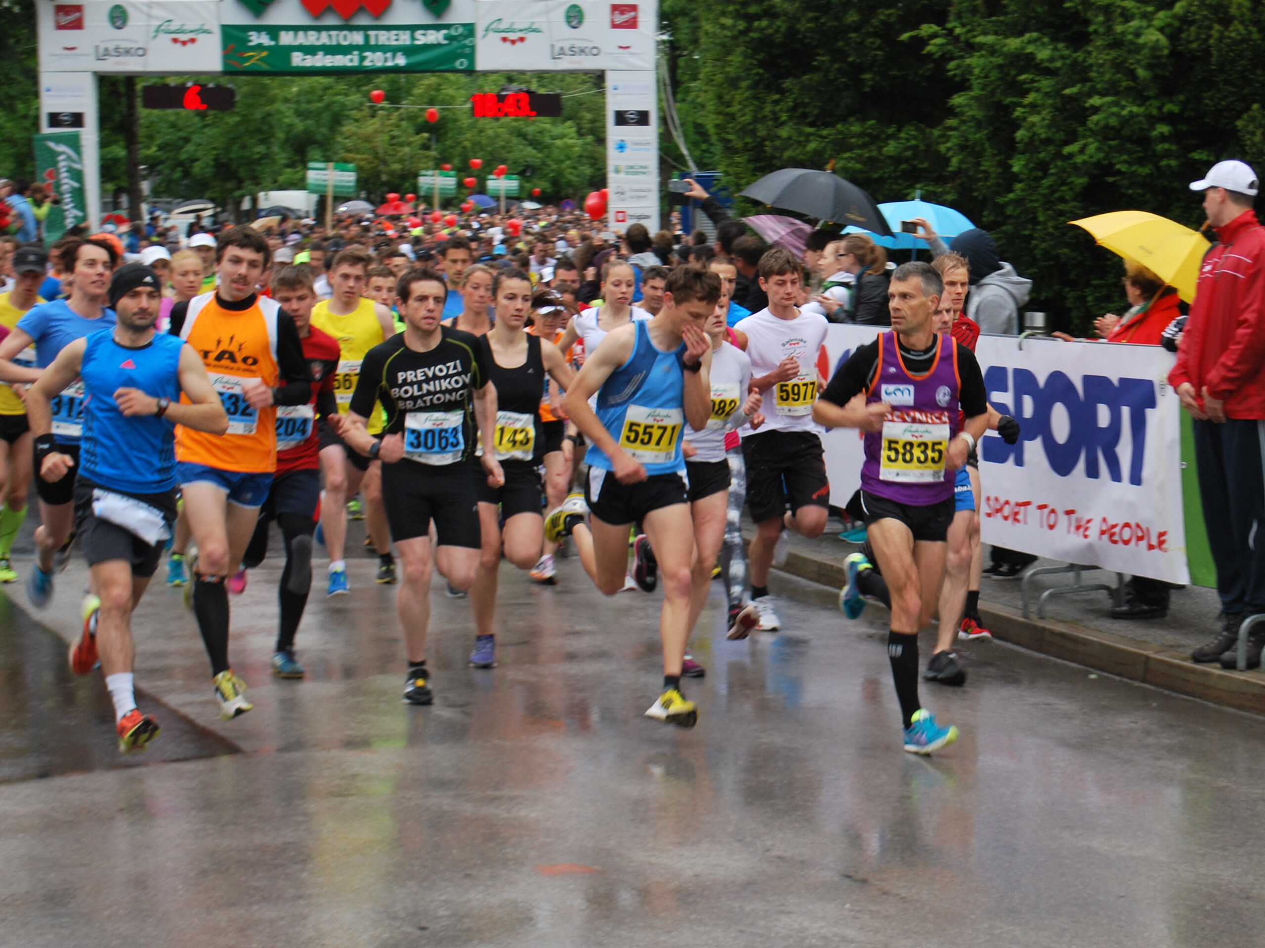 Lendaro 3. na maratonu treh src v Radencih