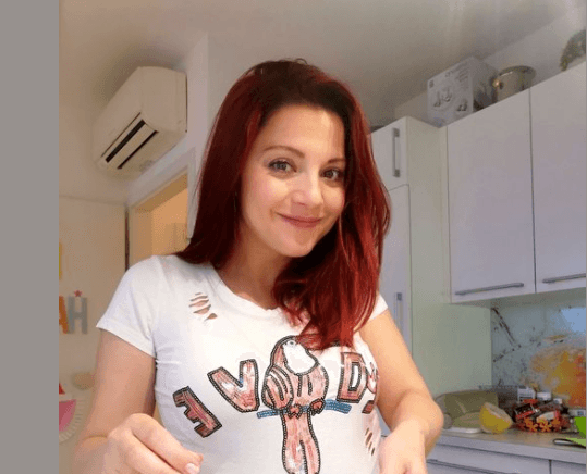 Tanja Žagar rodila