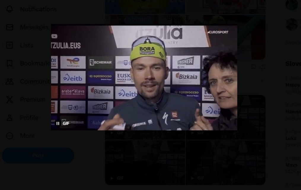 Drama Primoža Rogliča: zgrešil pot, potem pa tole...