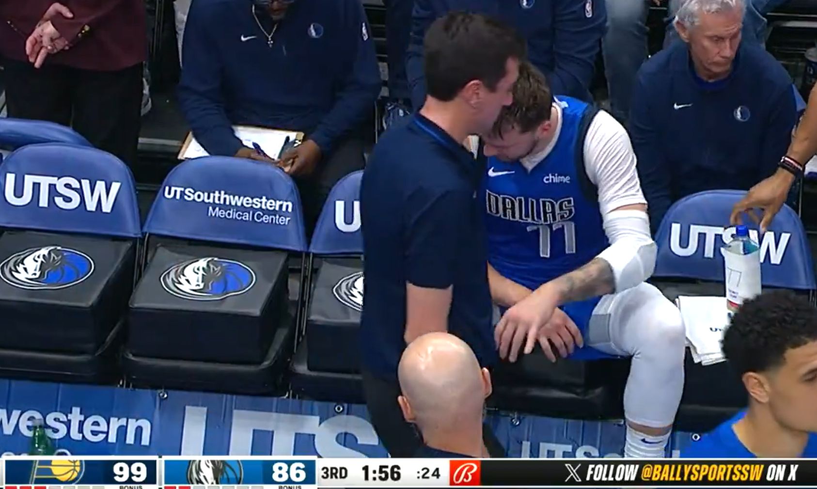 Luka Dončić jezen kot ris, med minuto odmora vrgel po tleh bidon, to je razlog!