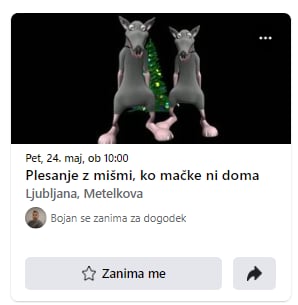 Na Facebooku nov val zabave - nenavadni dogodki