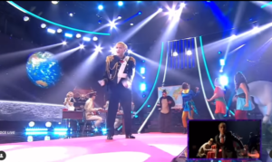 Pesem "Putin, Putout" avtorja Klemna Slakonje na romunski televiziji