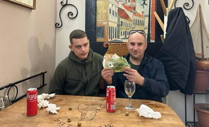 Meter dolgo pico je pojedel znani športnik! Prejel je 1000 evrov