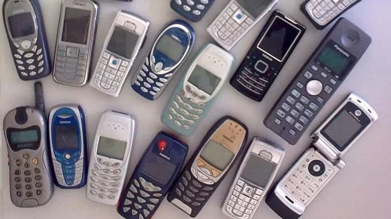 Mobilni telefoni skozi čas