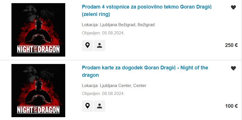 Bi šli na poslovilno tekmo Gorana Dragića? Na Bolhi se prodajo vstopnice!