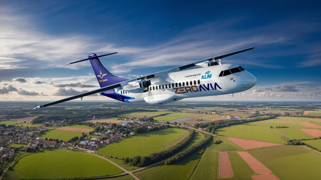 KLM in ZeroAvia načrtujeta demonstracijski let z uporabo tekočega vodika brez emisij