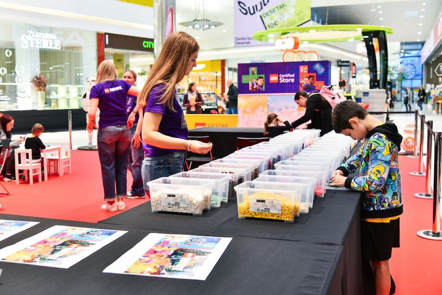 Citypark vabi na LEGO® dogodek leta – XXL mozaik prvič v Sloveniji