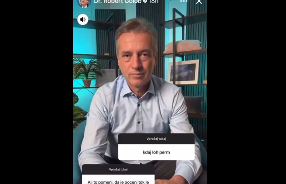 Robert Golob ukinja 'influencerje'?!