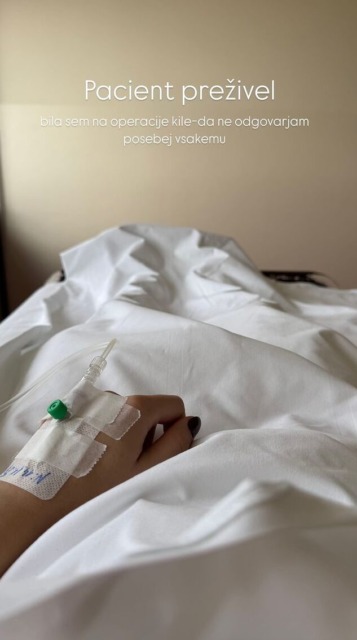 Kaj se je zgodilo s Tjašo Vrečič, da je morala na operacijo?