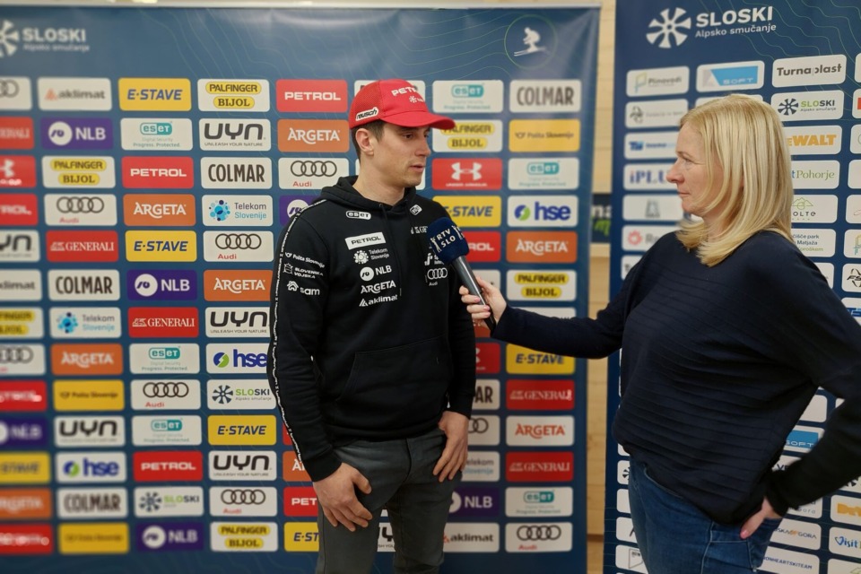 Žan Kranjec in Ilka Štuhec pričakovala več
