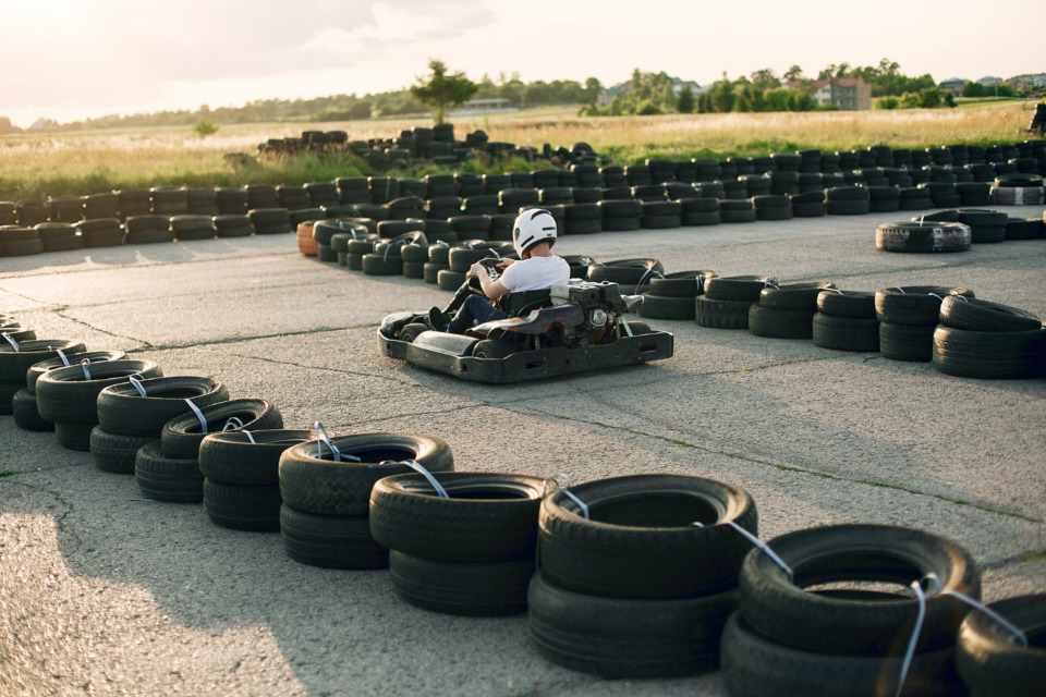 Gokart - Prva vožnja