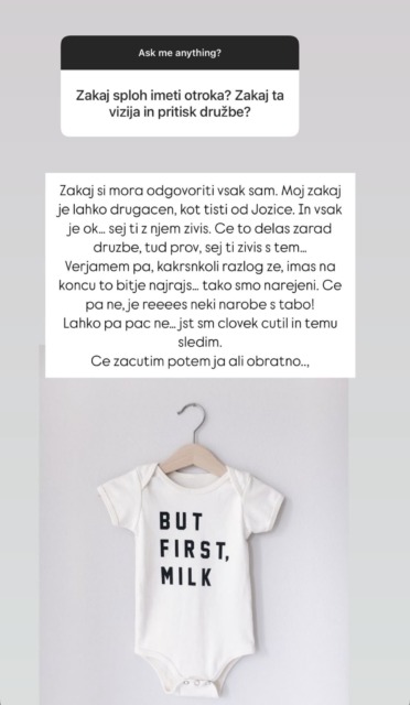Znana slovenska vplivnica postala mamica, zdaj pa šok ... "Na nohte ne morem, riti nimam nič"