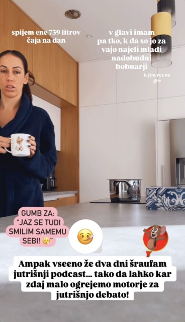 Tina Gaber zbolela – kako resno je njeno stanje? Takole je videti