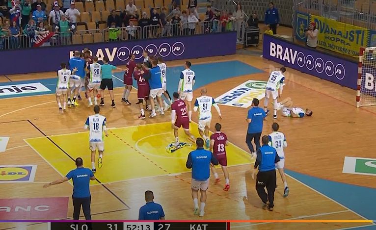 Po brutalnem napadu Katarca na Blaža Janca so se oglasili naši rokometaši, takole je povedal Vlah