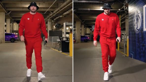 Luka Dončić v rdečem, takole je pojasnil, zakaj se je tako oblekel