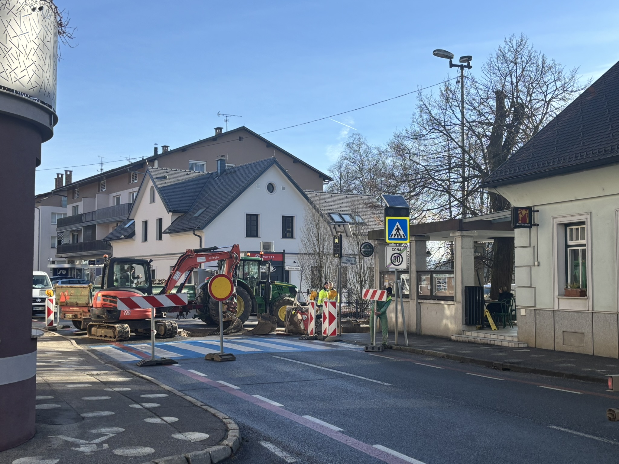 Cesta v Trebnjem zaprta – med tem obdobjem bo potreben obvoz in potrpežljivost