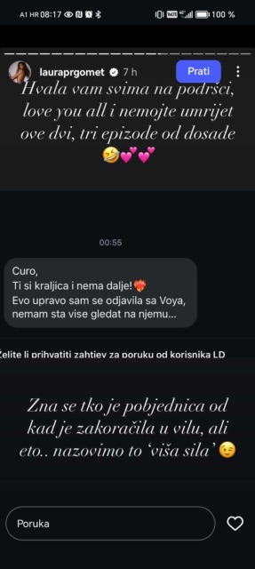 Po izpadu iz šova ima Laura sporočilo za vse moške: ‘Posebej imam rada nogometaše!’